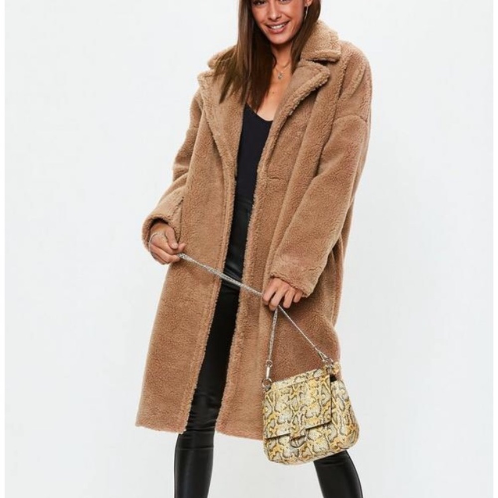 Misguided Teddy Coat - NWT